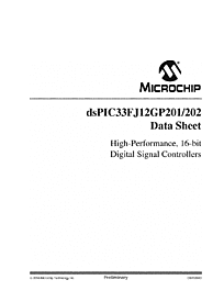 DataSheet dsPIC33FJ12GP202 pdf